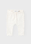 Name It Baby Girl Hadot Polka Dot Legging, Jet Stream