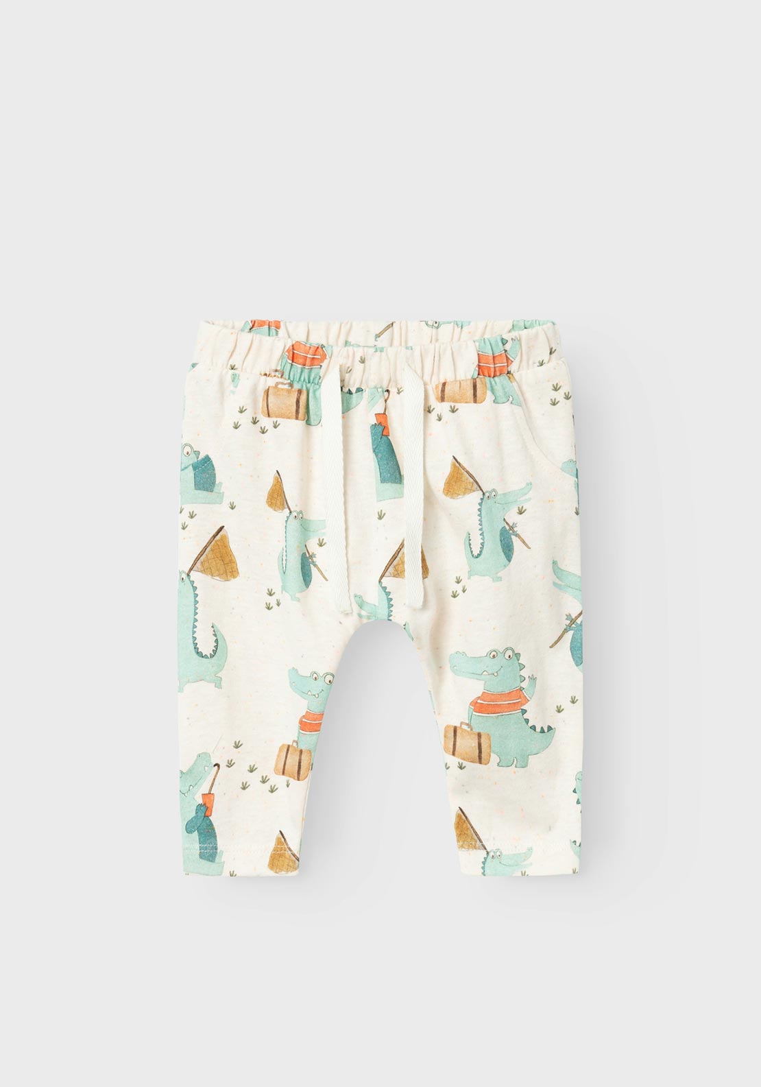 Name It Baby Boy Jevan Print Pant, Jet Stream