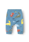 Name It Baby Boy Himmel Dino Sweatpant, Provincial Blue
