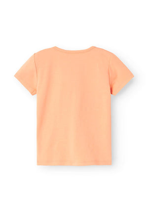 Name It Baby Boy Hico Short Sleeve Tee, Papaya Punch