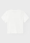 Name It Kid Girl Javase Loose Short Sleeve Top, Pink Necta