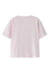 Name It Kid Girl Benna Blossom Short Sleeve Tee, Pink