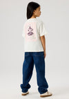 Name It Kid Girl Benna Desert Short Sleeve Tee, Cream