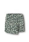 Name It Kid Girl Belate Animal Print Wrap Skort, Green