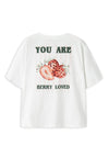 Name It Kid Girl Joliza Short Sleeve Tee, White