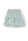 Name It Kid Girl Huliane Floral Skirt, Oatmeal