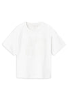 Name It Kid Girl Halaura Short Sleeve Tee, Bright White