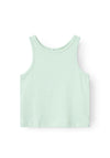 Name It Kid Girl Holone Cropped Tank Top, Silt Green