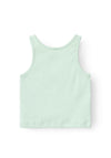 Name It Kid Girl Holone Cropped Tank Top, Silt Green
