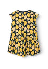 Name It Mini Girl Vigga Cap Sleeve Capsl Dress, Dark Sapphire
