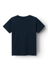 Name It Kid Boy Mylius Minecraft Short Sleeve Tee, Dark Sapphire
