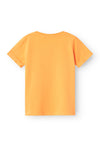 Name It Mini Boy Vux Short Sleeve Tee, Orange
