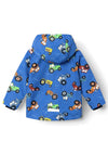 Name It Mini Boy Max Tractors Jacket, Nautical Blue