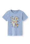 Name It Mini Boy Vux Short Sleeve Tee, Troposphere