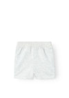Name It Mini Boy Vikram Sweat Shorts, Light Grey Melange
