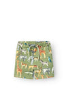 Name It Mini Boy Jasen Sweat Shorts, Oil Green