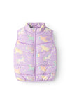 Name It Mini Girl My Lane Unicorn Gilet, Orchid Bloom