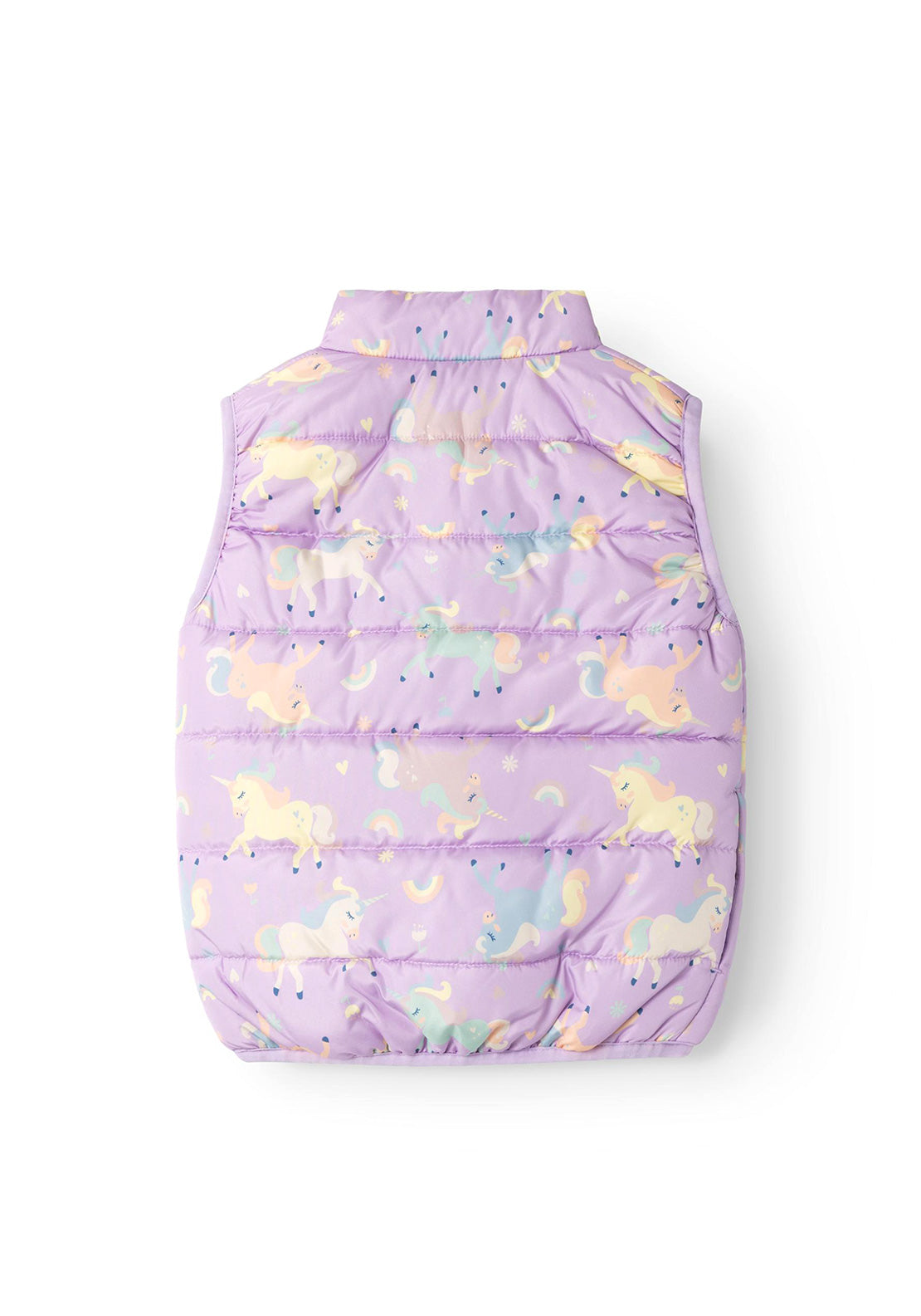 Name It Mini Girl My Lane Unicorn Gilet, Orchid Bloom