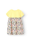 Name It Mini Girl Daffodil Short Sleeve Dress, Jet Stream
