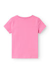 Name It Mini Girl Hanne Short Sleeve Tee, Wild Orchid