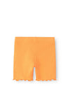 Name It Mini Girl Hara Ribbed Biker Short, Bird of Paradise