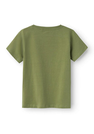 Name It Mini Boy Hakan Short Sleeve Tee, Oil Green