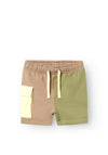 Name It Mini Boy Hagen Long Sweat Shorts, Fungi