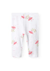 Name It Mini Girl Vivian Capri Ballerina Legging, Bright White