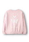 Name It Kid Girl Liva Long Sleeve Sweater, Pink