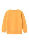 Name It Mini Girl Ofelina Long Sleeve Sweater, Inca Gold