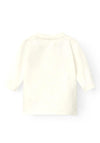 Name It Baby Girl Christmas Long Sleeve Top, Jet Stream