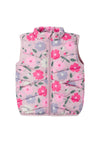 Name It Mini Girls My Lane Floral Vest, Keepsake Lilac