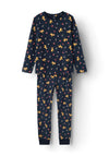 Name It Kid Christmas Long Sleeve Pyjama Set, Dark Sapphire