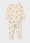 Name It Mini Christmas Long Sleeve Pyjama Set, Whitecap Gray