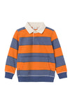 Name It Mini Boy Scott Sweatshirt Polo, Bijou Blue