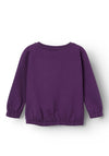 Name It Mini Girl Sandie Sweatshirt, Plum Purple