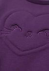 Name It Mini Girl Sandie Sweatshirt, Plum Purple