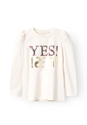 Name It Mini Girl Shelly Sweatshirt, Jet Stream