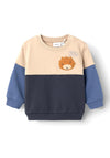 Name It Baby Boy Rinos Long Sleeve Sweater, Bijou Blue