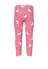 Name It Mini Girl Davina LLama Print Legging, Confetti