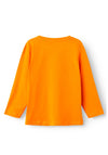 Name It Mini Boy Vagno Long Sleeve Top, Russet Orange