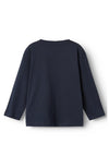 Name It Mini Boy Vagno Long Sleeve Top, Dark Sapphire