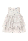 Name It Baby Girl Rasille Spencer Dress, Jet Stream