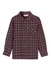 Name It Mini Boy Resoren Long Sleeve Checked Shirt, India Ink