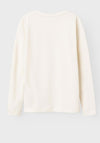 Name It Kid Girl So Paris Long Sleeve Top, Jet Stream