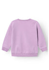 Name It Baby Girl Brine Bunny Sweatshirt, Lavender Mist