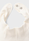 Name It Baby Girl Yvette Rib Scarf Bib, Jet Stream