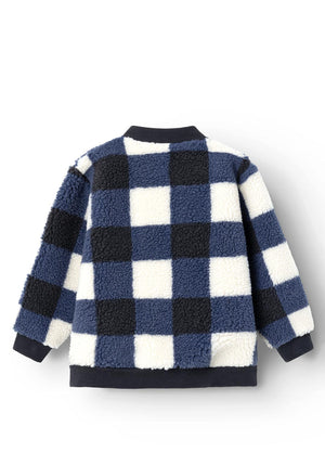 Name It Mini Boy Safi Teddy Jacket, India Ink