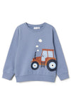 Name It Mini Boy Raukar Long Sleeve Sweater, Troposphere