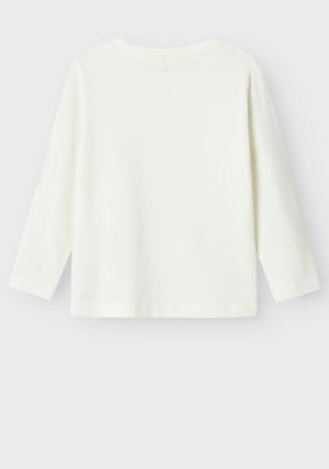 Name It Mini Liso Long Sleeve Top, Jet Stream